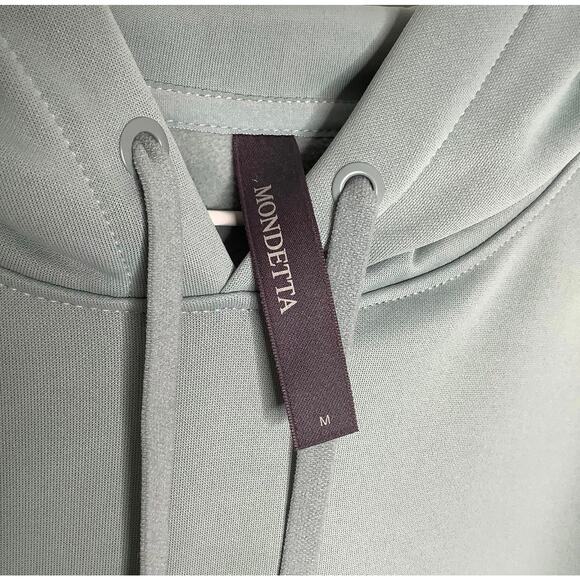 Mondetta Abyss Green Moisture-Wicking Fleeced Hoodie Sweatshirt Medium - Picture 5 of 6